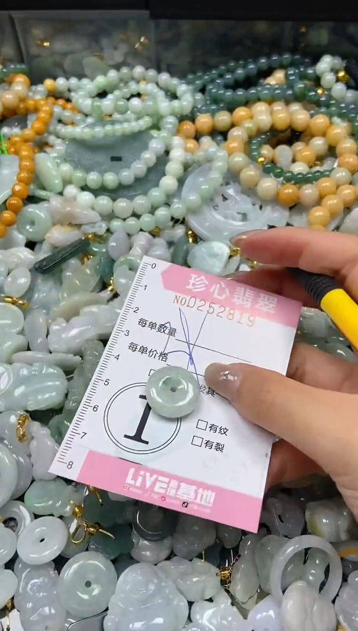 翡翠未镶嵌颈饰闪购0252819