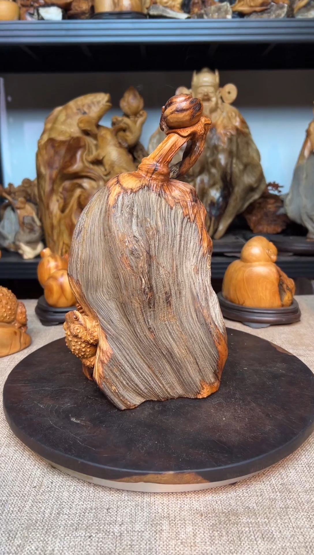 柏木（崖柏）崖柏雕刻件