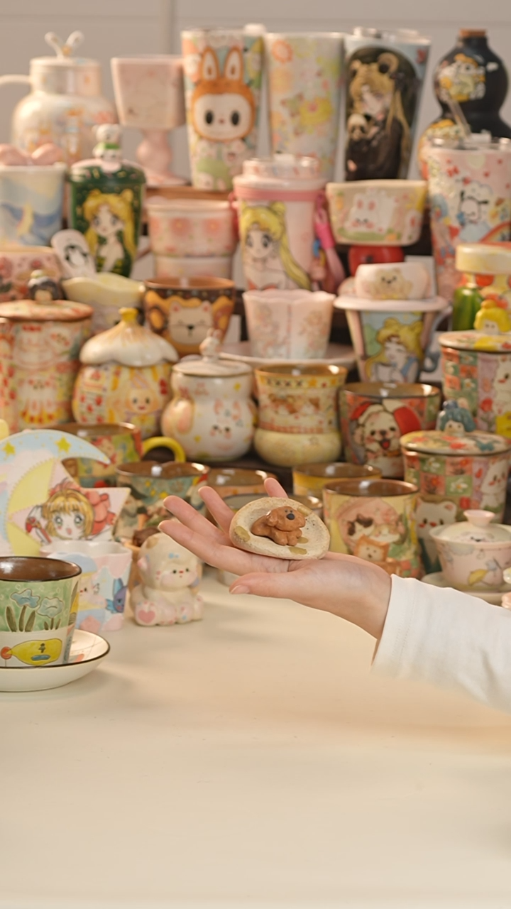 其他景德镇釉下彩手绘设计师款陶瓷