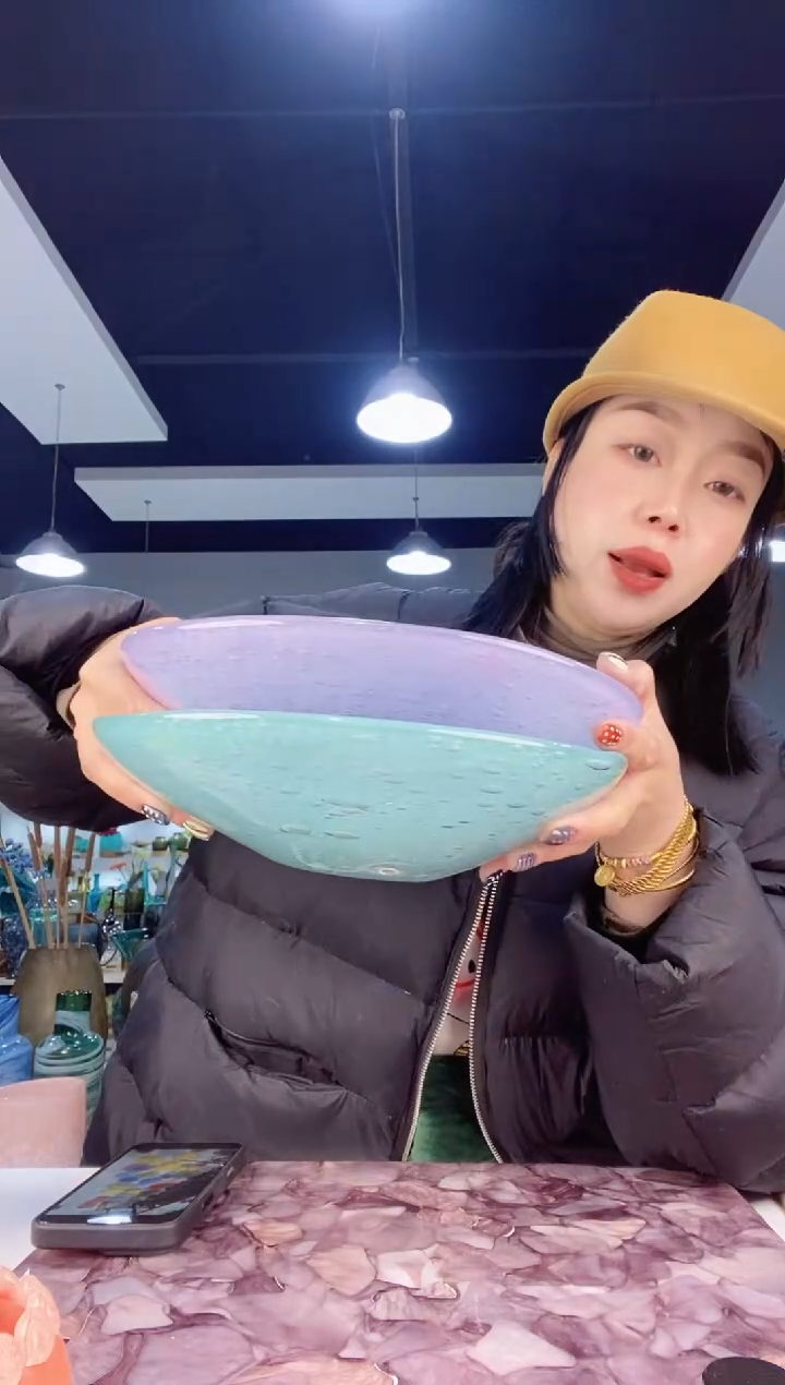 【闪购商品】琉璃慕忆家花瓶178.179