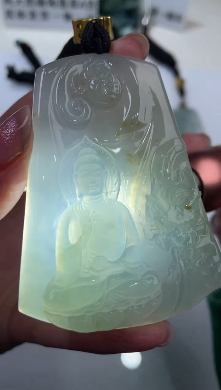 【闪购商品】翡翠挂件未镶嵌2211112