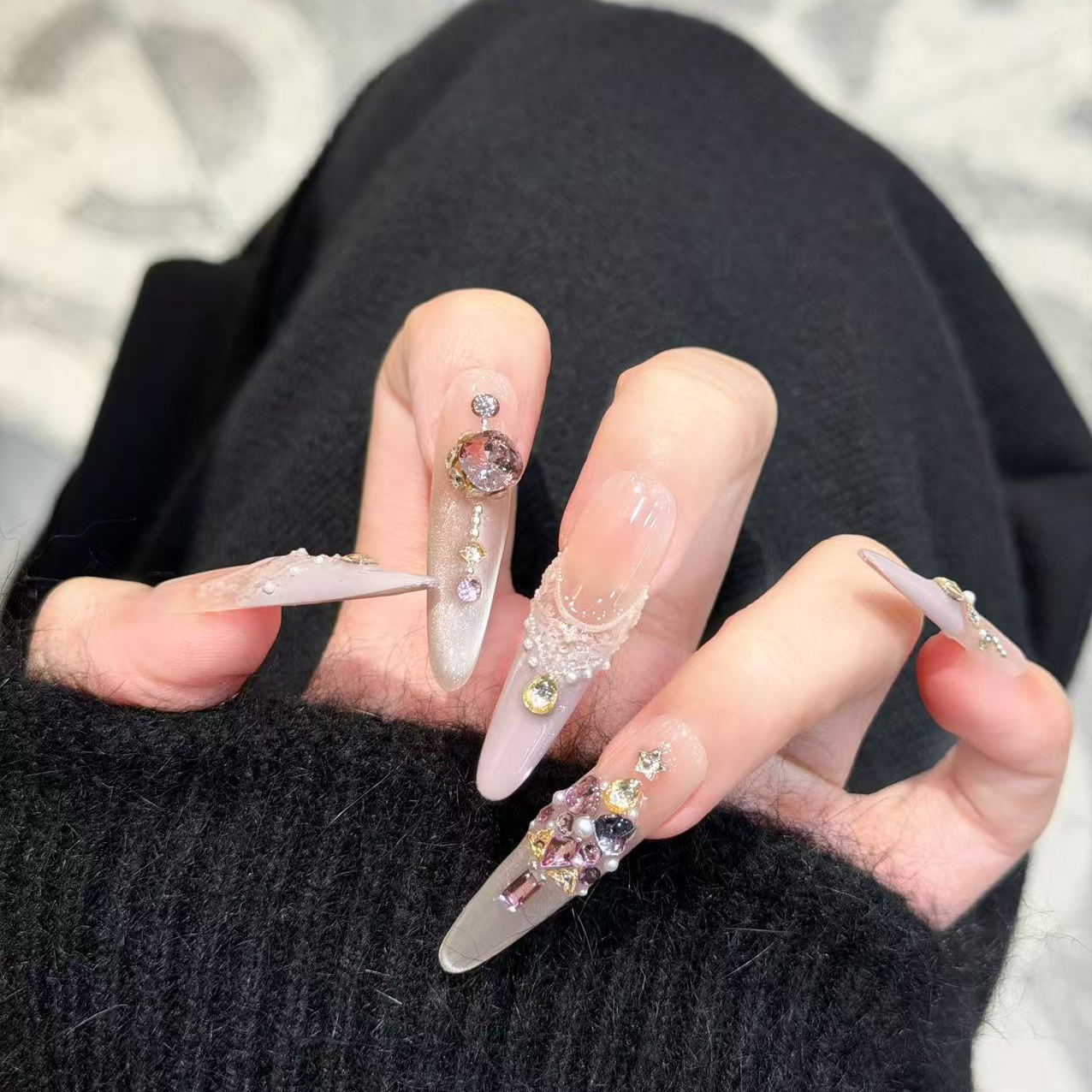 SHISHI诗诗纯手工穿戴甲-1419