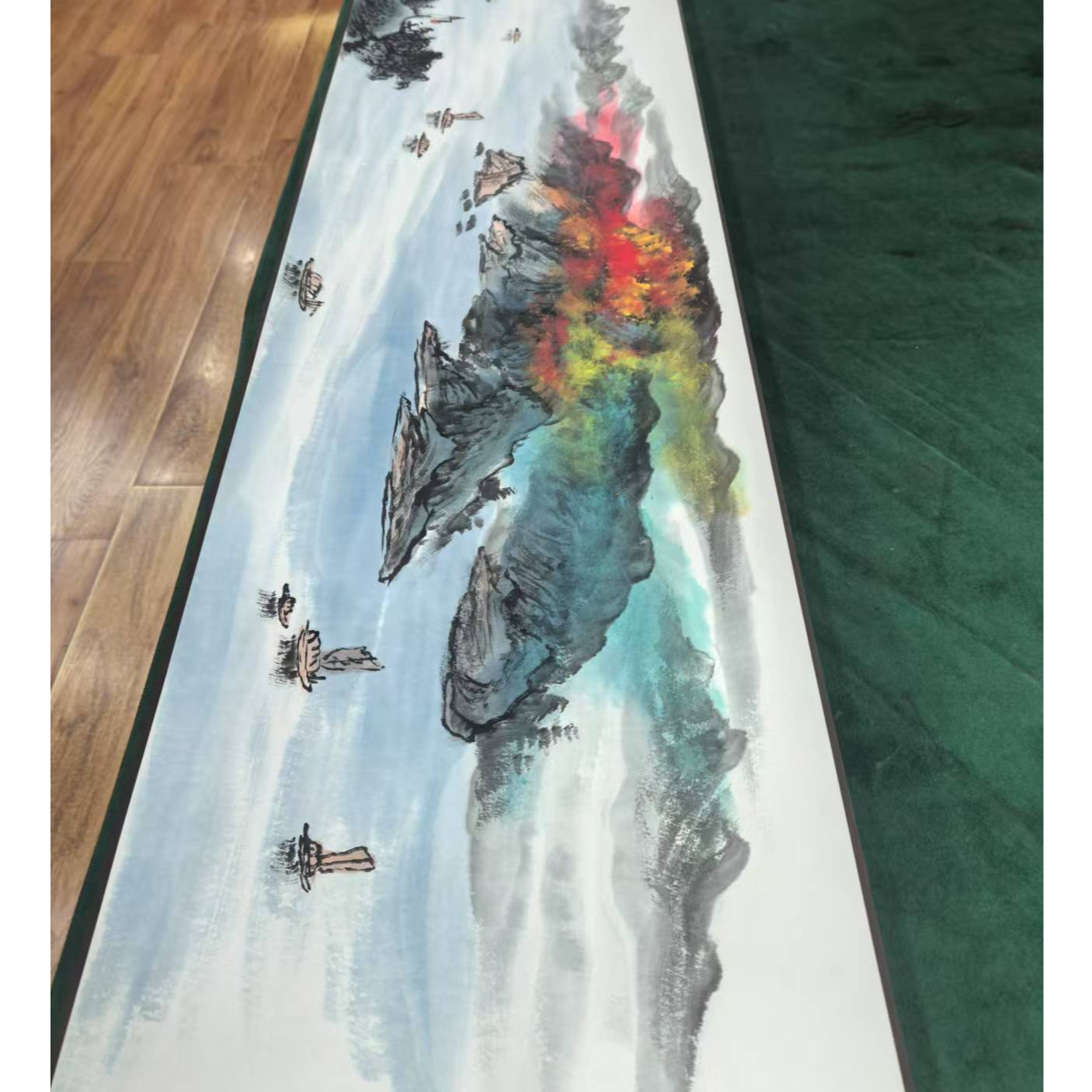 孙祺先生作品《千里江山》