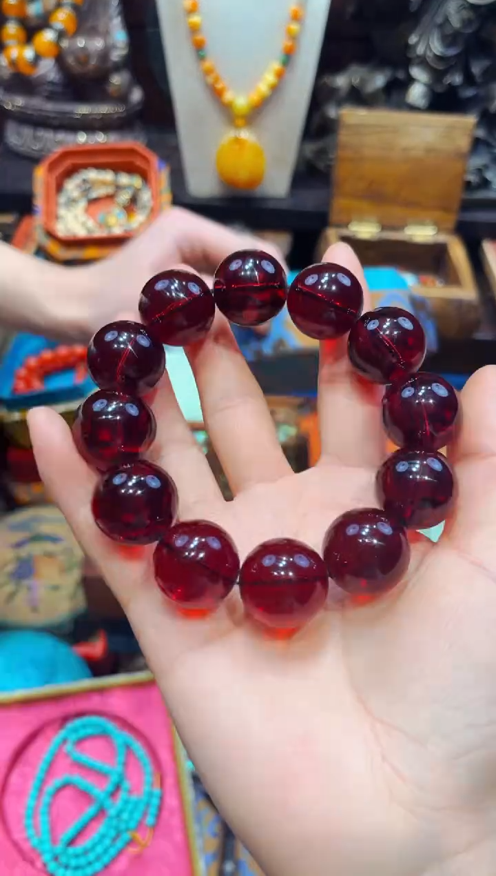 【闪购商品】血珀裸石未镶嵌欣妹专属精选链接a50120