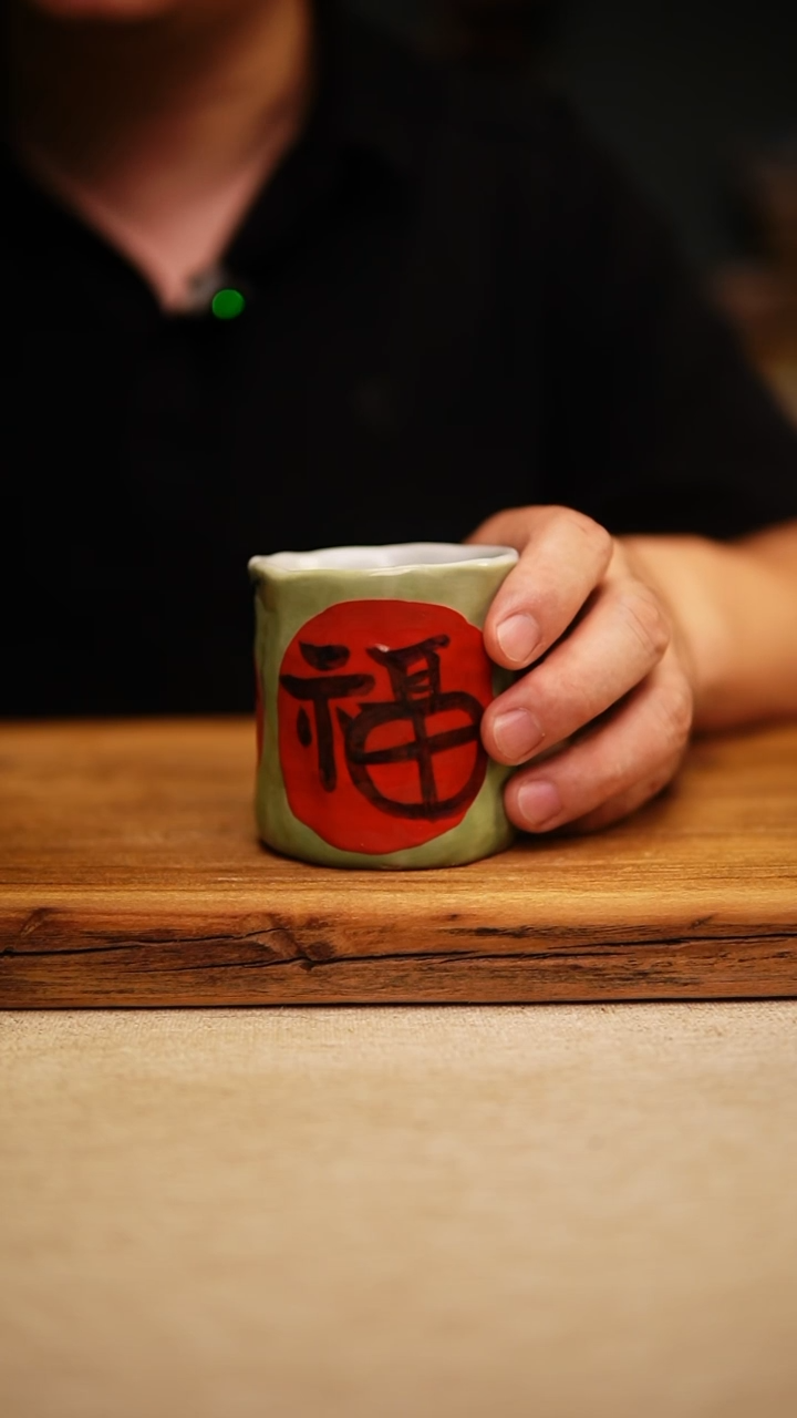 @@陶园瓷舍@@纯手工手绘@高温釉下彩