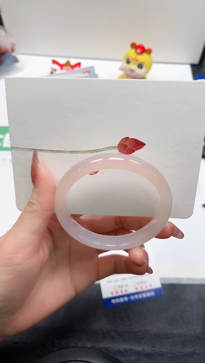 【闪购商品】石英质玉手镯未镶嵌174-57.5