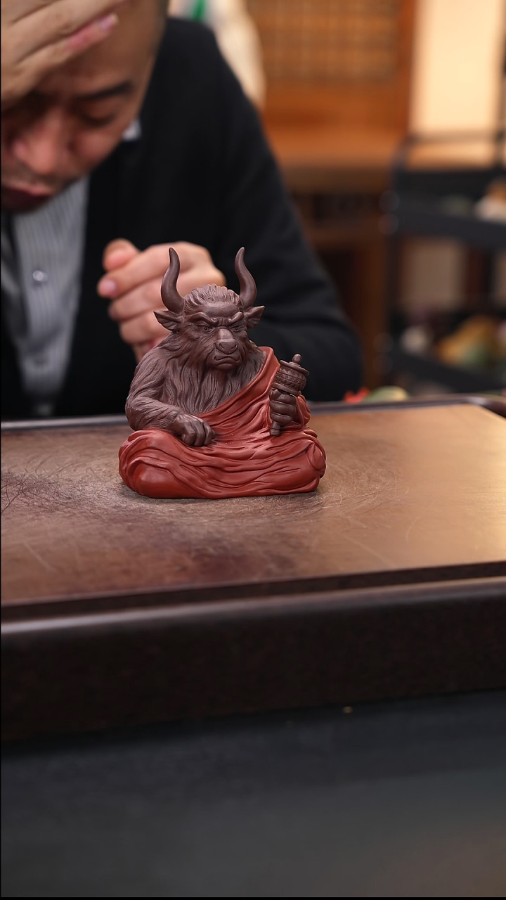 紫砂茶宠紫砂牦牛