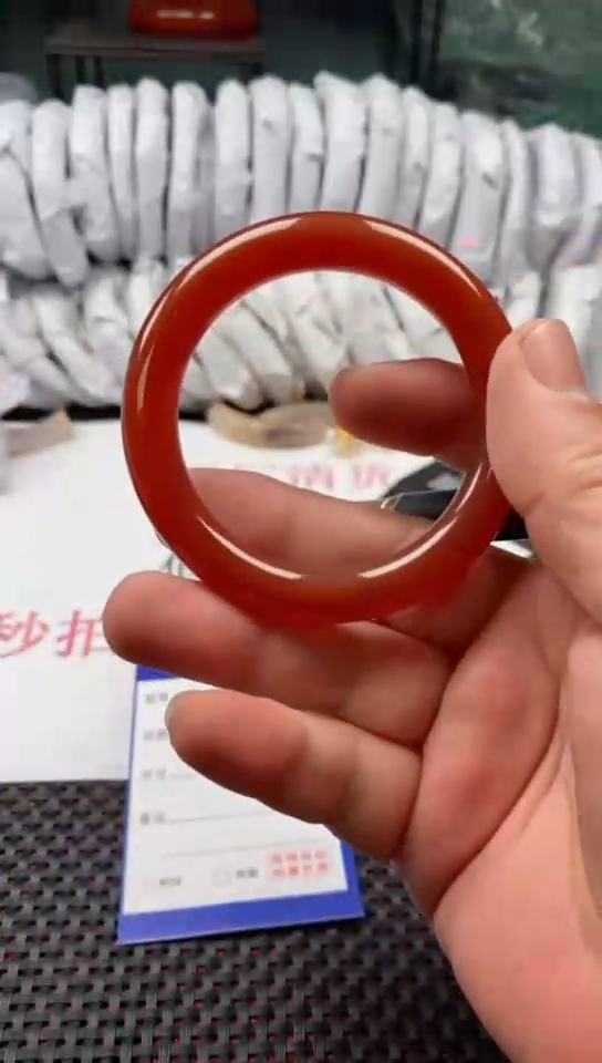 【闪购商品】玛瑙/玉髓手镯未镶嵌86-54多样性发货看清圈口下单