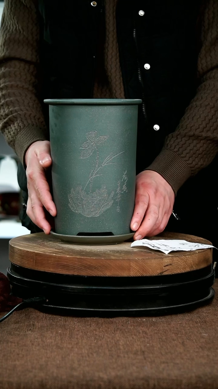 【闪购商品】紫砂花盆27512+z宜兴紫砂花盆