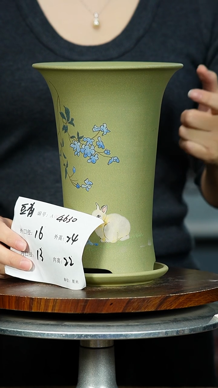 紫砂花盆4630+Z紫砂花盆紫砂