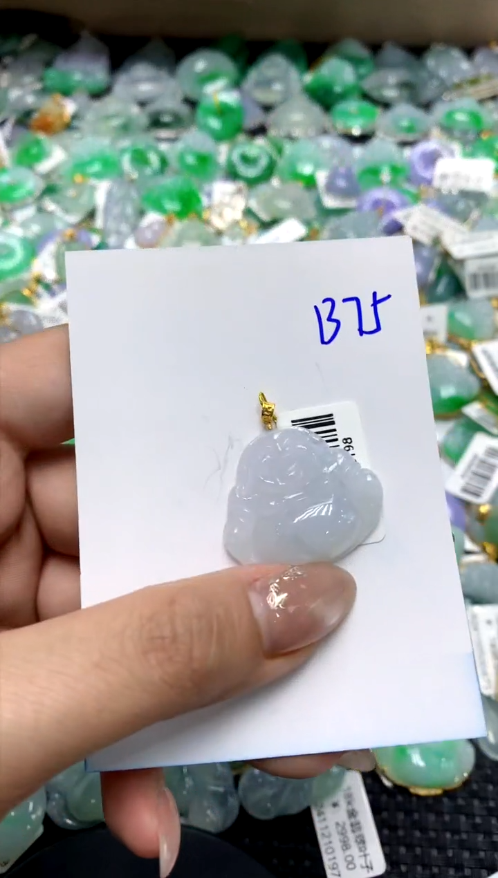 【闪购商品】翡翠颈饰18K金镶嵌111111111111111111