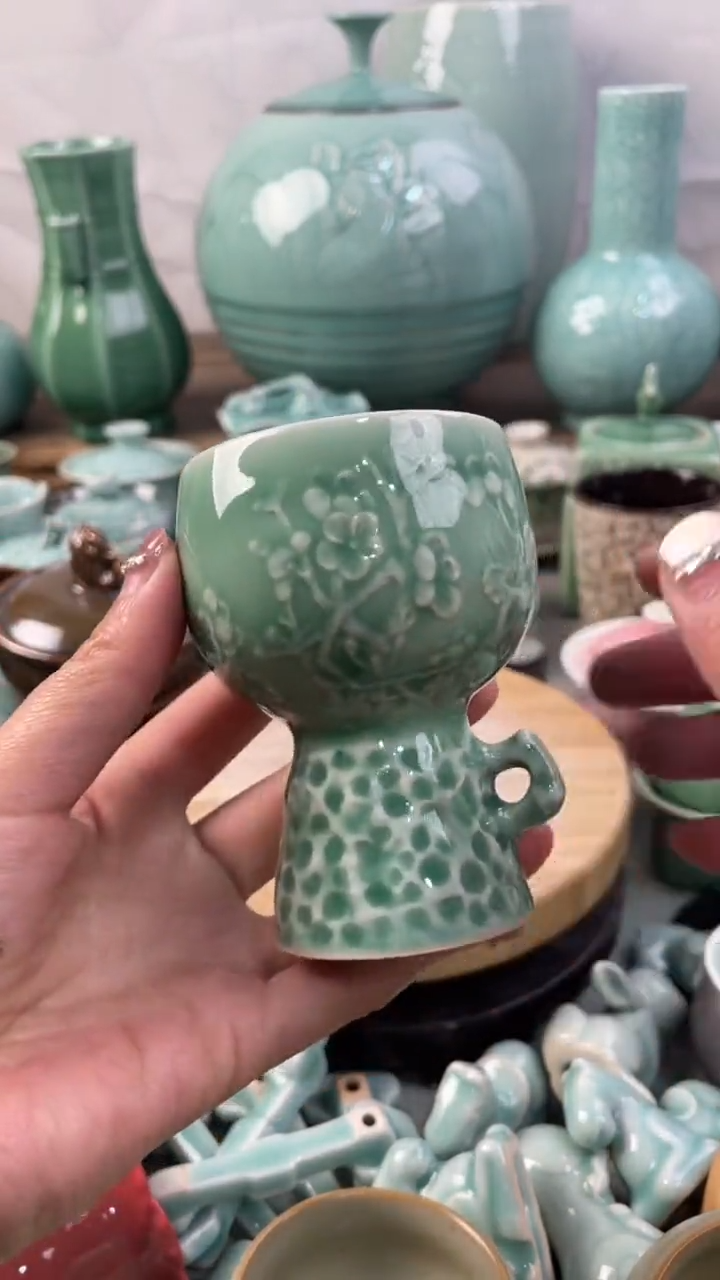 【闪购商品】福利款 慧仙青瓷 瓷器 主人杯
