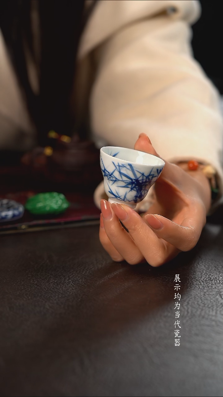 品遗HL清风竹小葫芦杯 随机