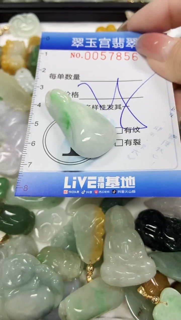 【闪购商品】翡翠颈饰未镶嵌闪购商品0057856