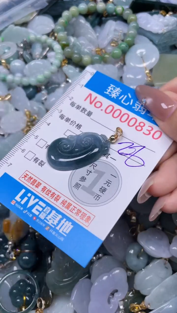 颈饰未镶嵌翡翠830