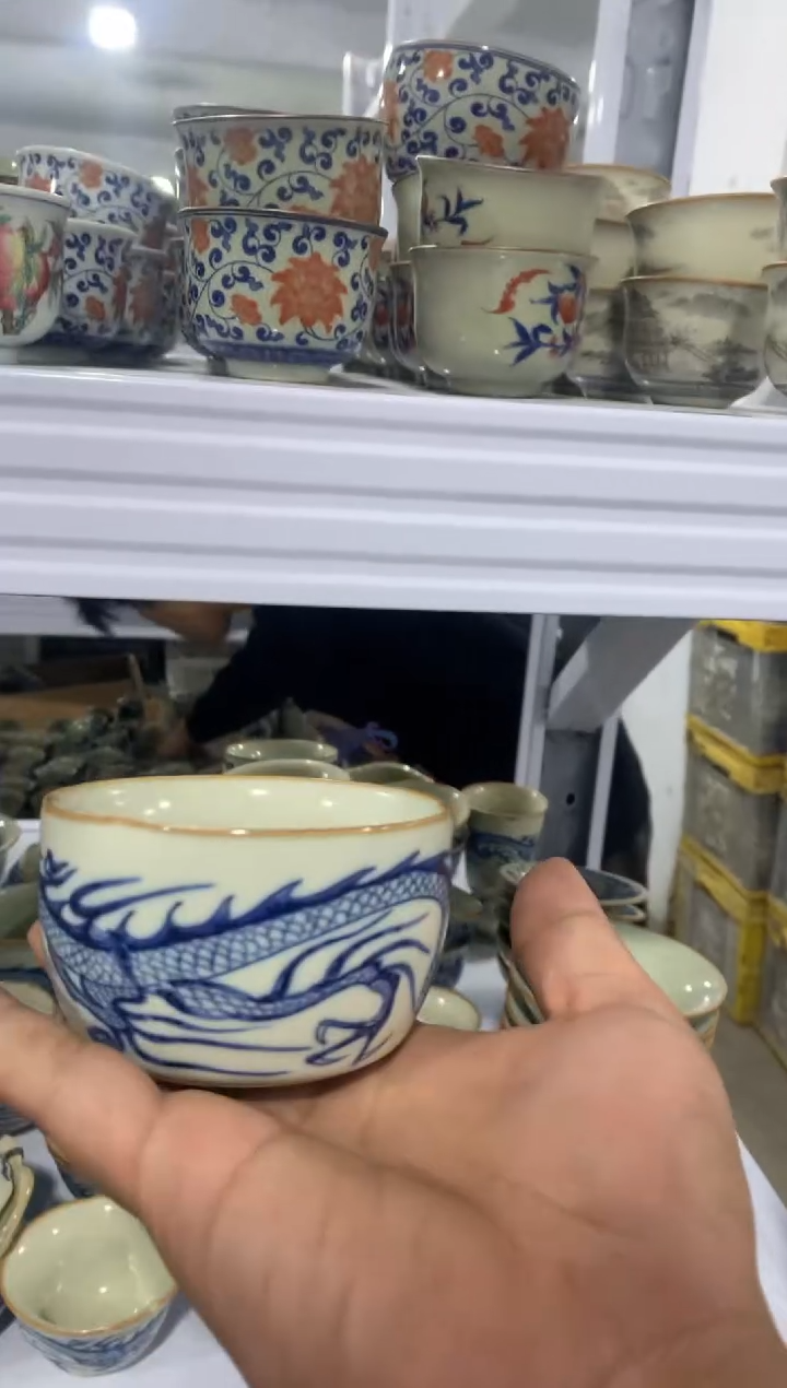 茶具茶壶、盖碗、主人杯、客杯（轻轻微瑕介意勿拍）