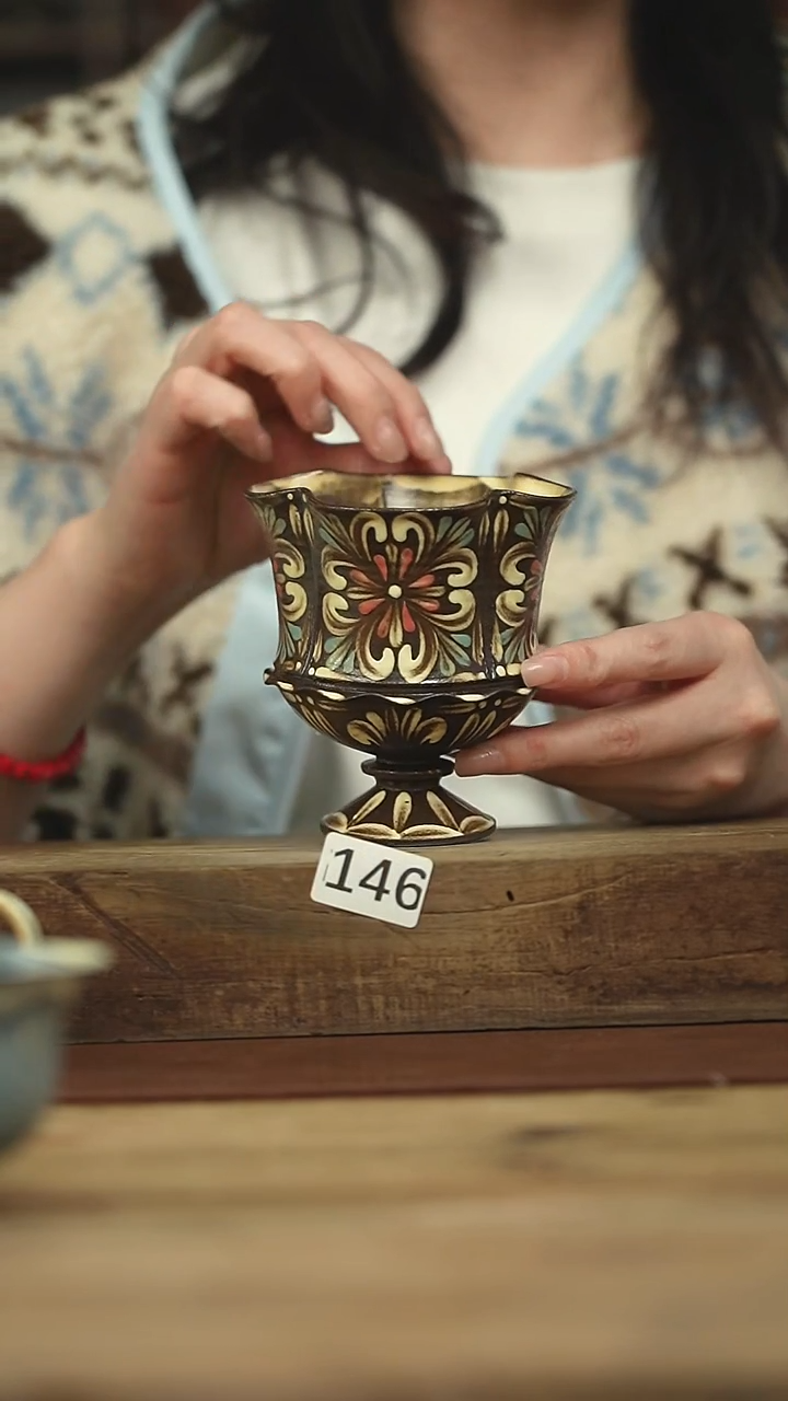 设计师手作款 听歌咖啡杯