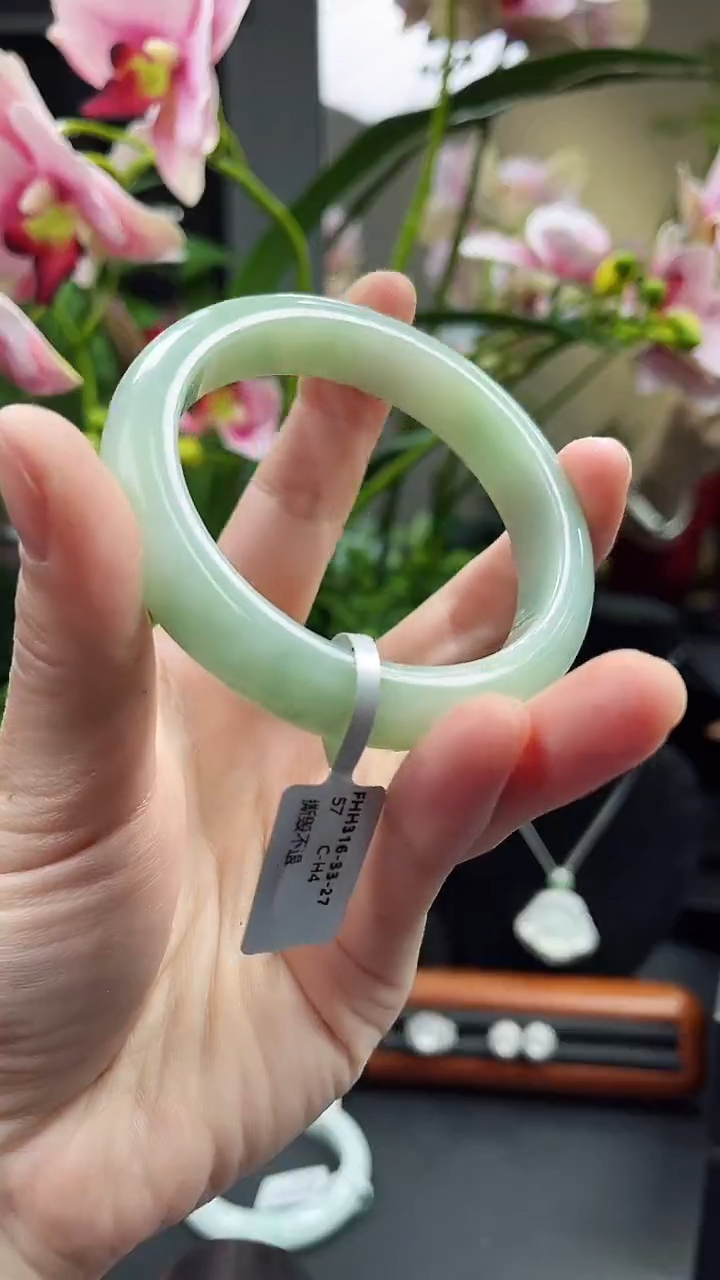 【闪购商品】翡翠手镯未镶嵌正圈