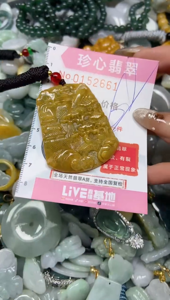 【闪购商品】翡翠颈饰未镶嵌闪购0152661