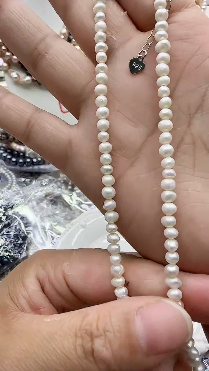 淡水珍珠未镶嵌套链1