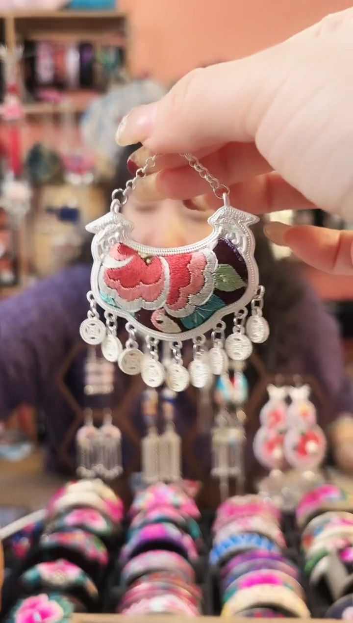 艺枝独绣手工饰品7