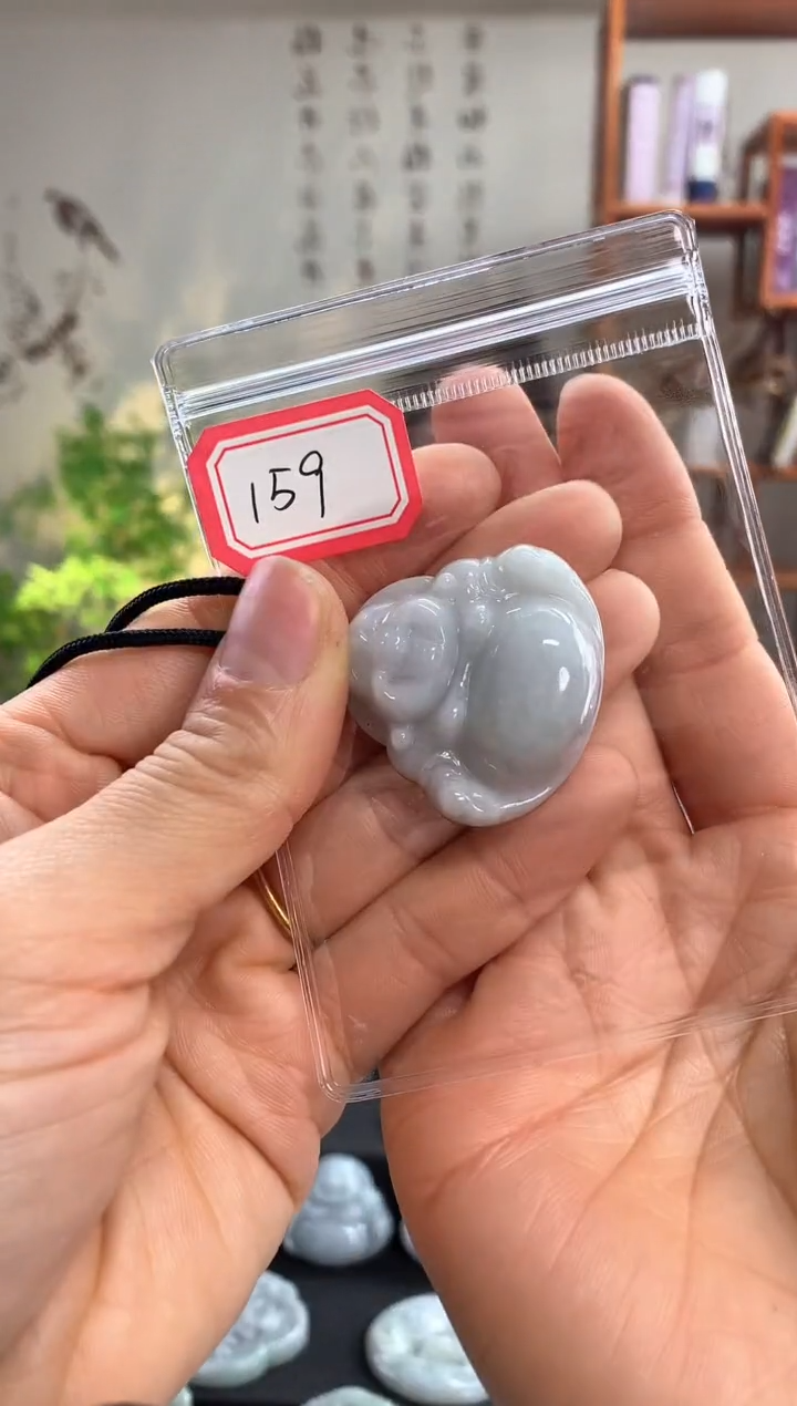 【闪购商品】翡翠颈饰未镶嵌佛公159