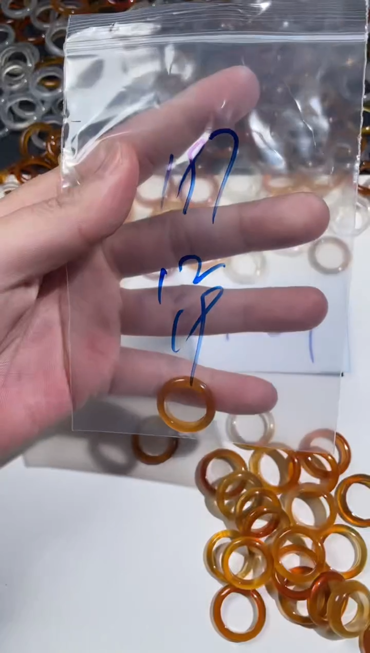 【闪购商品】玛瑙/玉髓戒圈未镶嵌197.