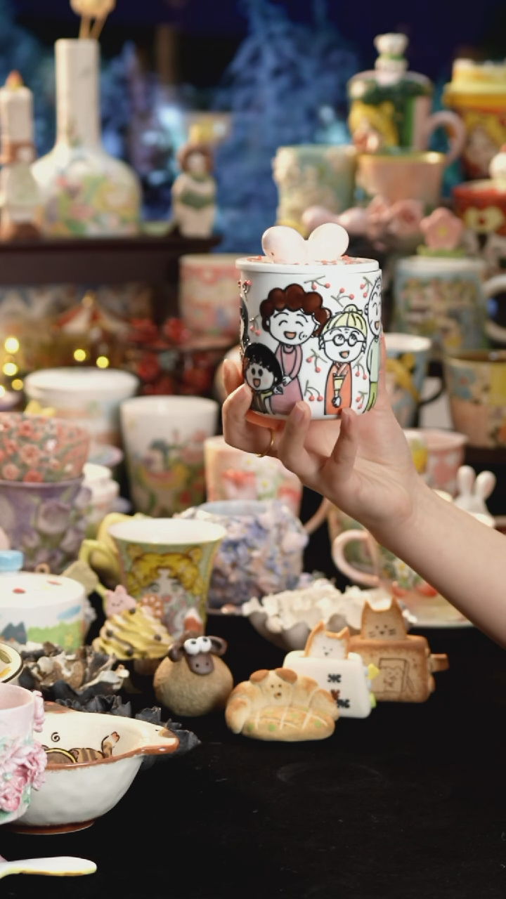 其他陶景德镇釉下彩手绘设计师款陶瓷