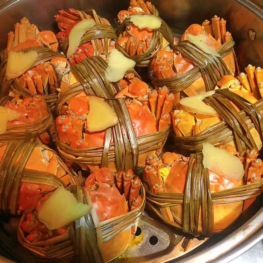 高邮湖活蟹全母2.5~2.8两8&10只