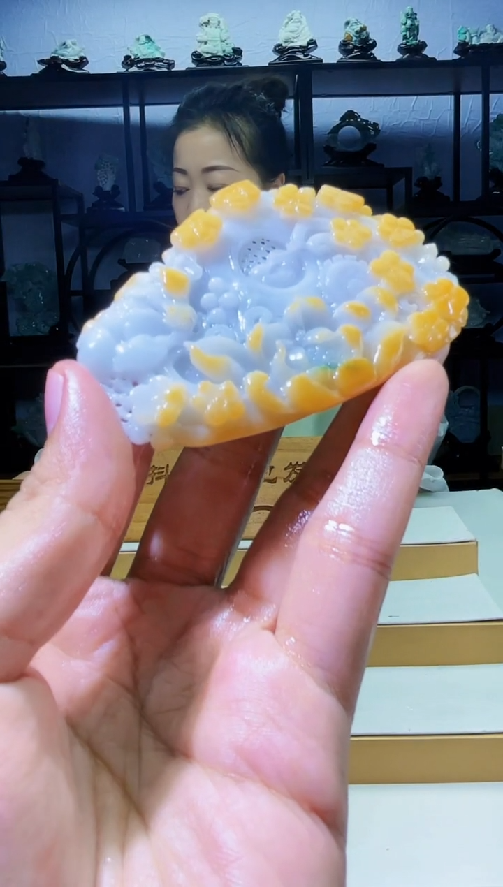 【闪购商品】定制翡翠未镶嵌毛货01310042 