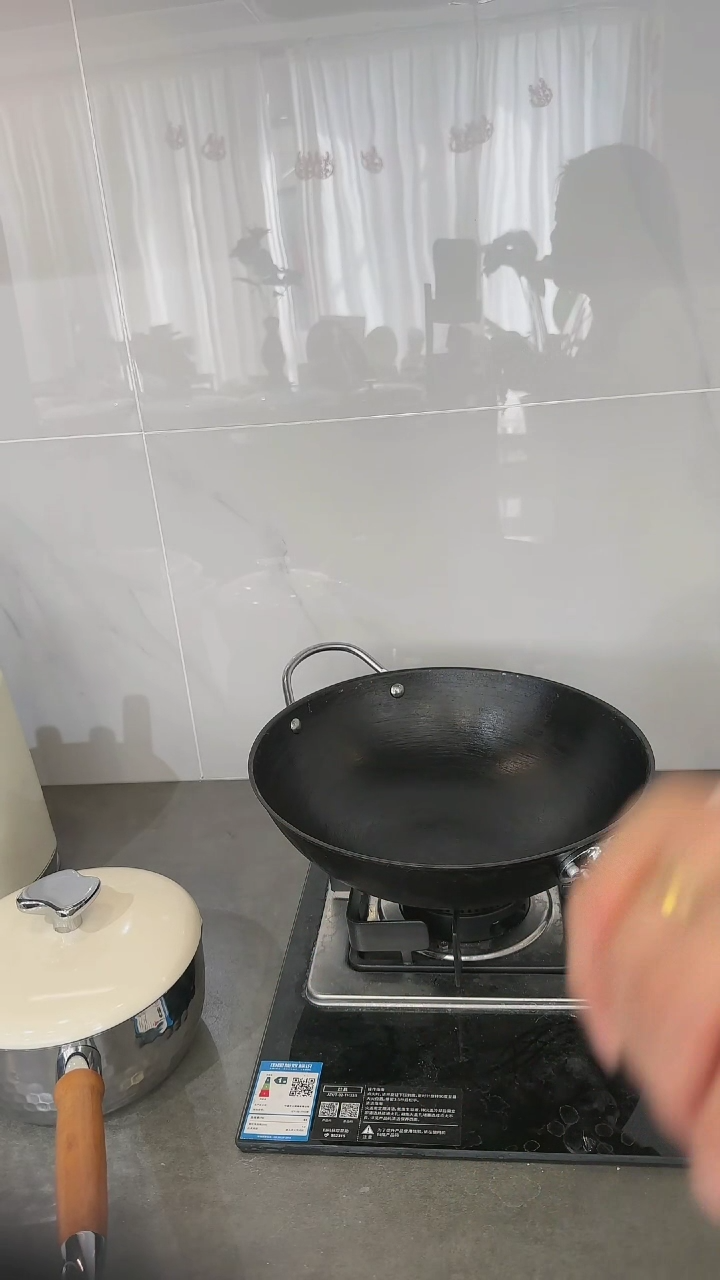 【闪购商品】瓷古法炒锅32cm-奶油白