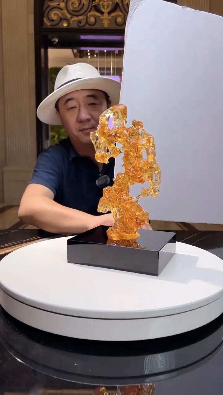 摆件AJ1212137太湖石小号14*16黑