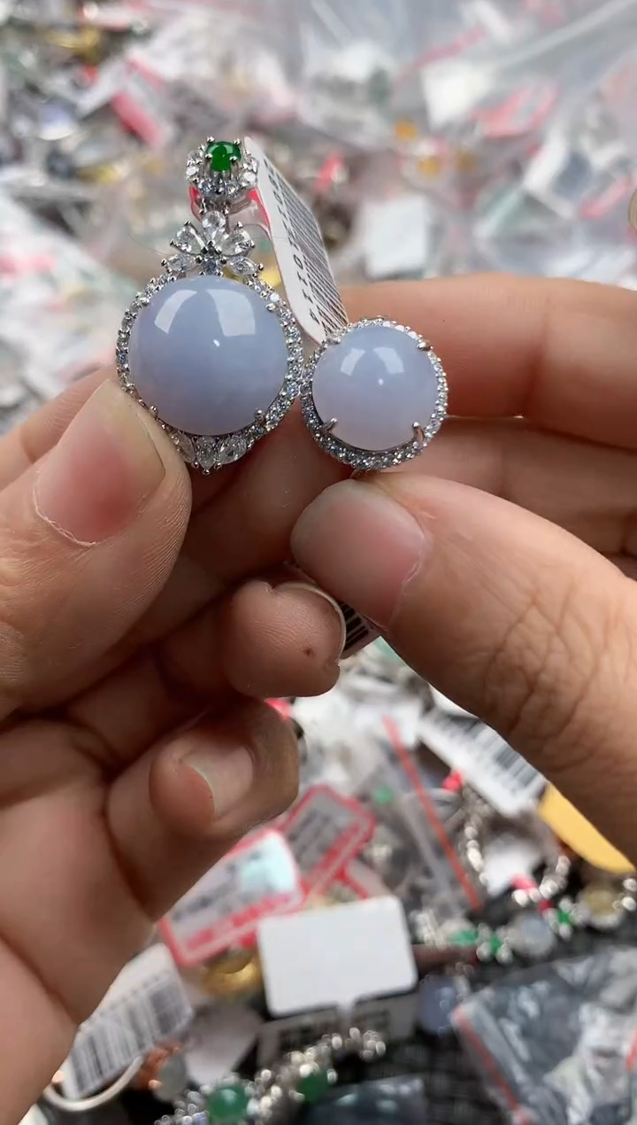 银S925镶嵌戒指翡翠16               3