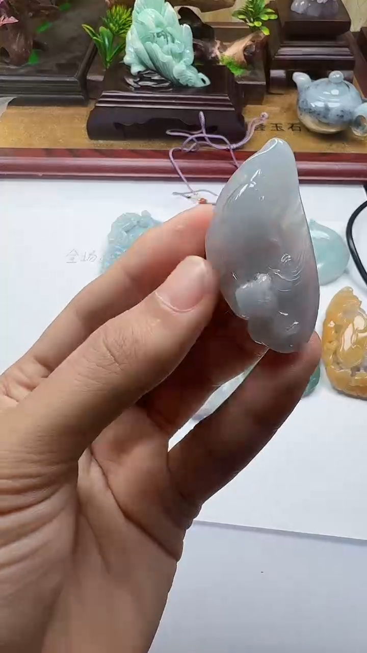 吊坠(不含链)未镶嵌翡翠1