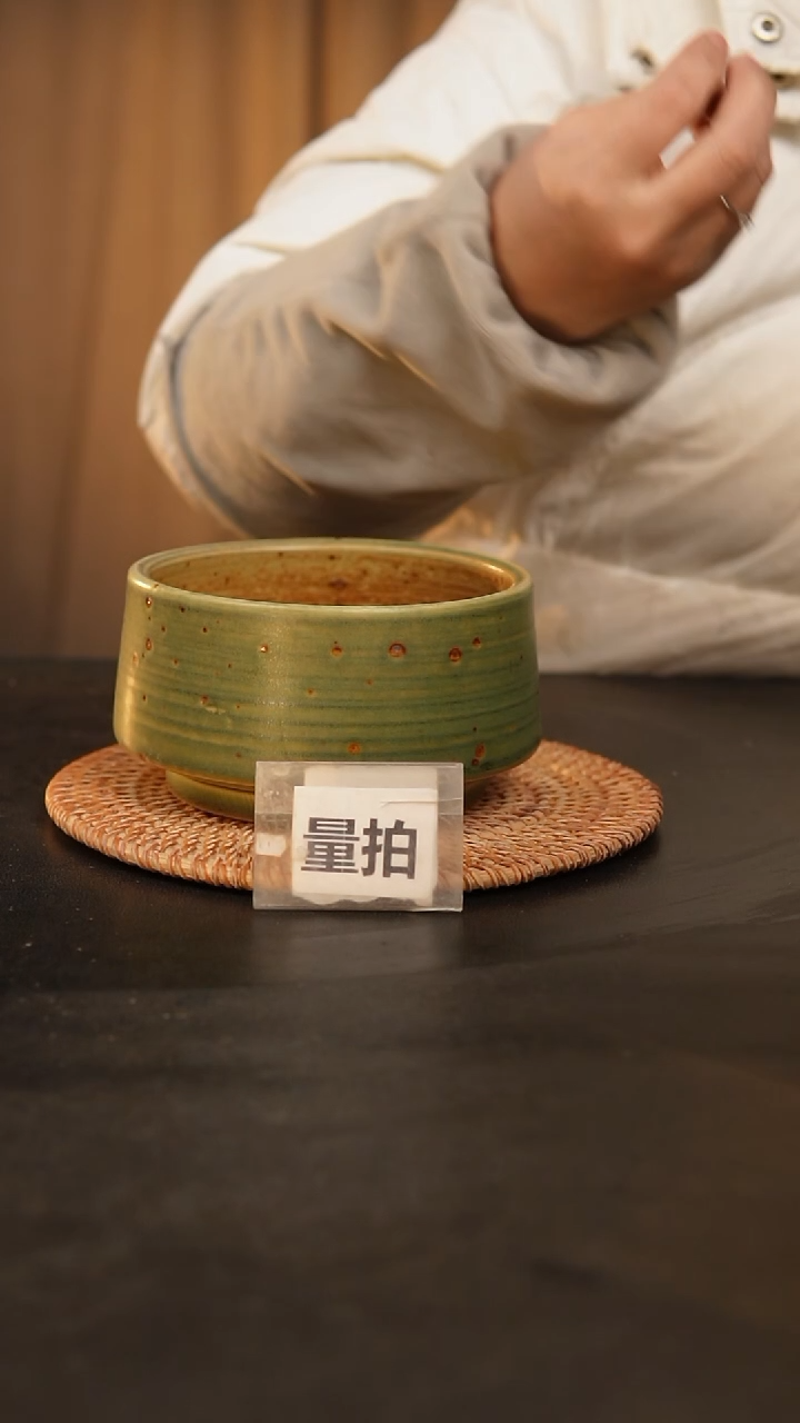 【闪购商品】瓷片泥泥手工花盆口12高7-8