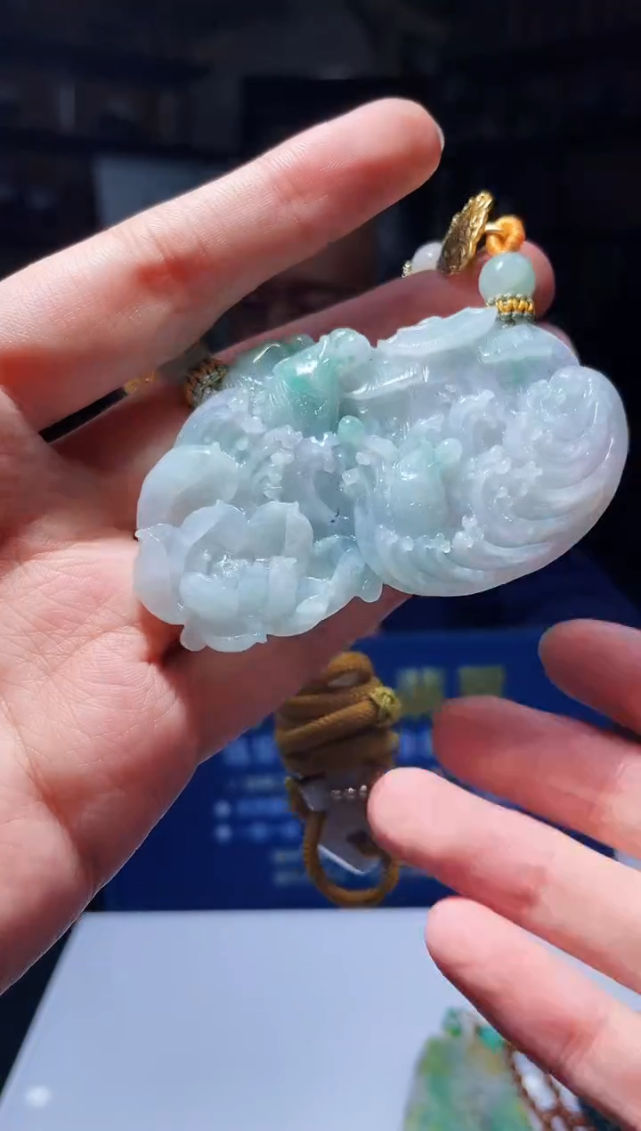 【闪购商品】翡翠颈饰未镶嵌M-@@BLGC021254