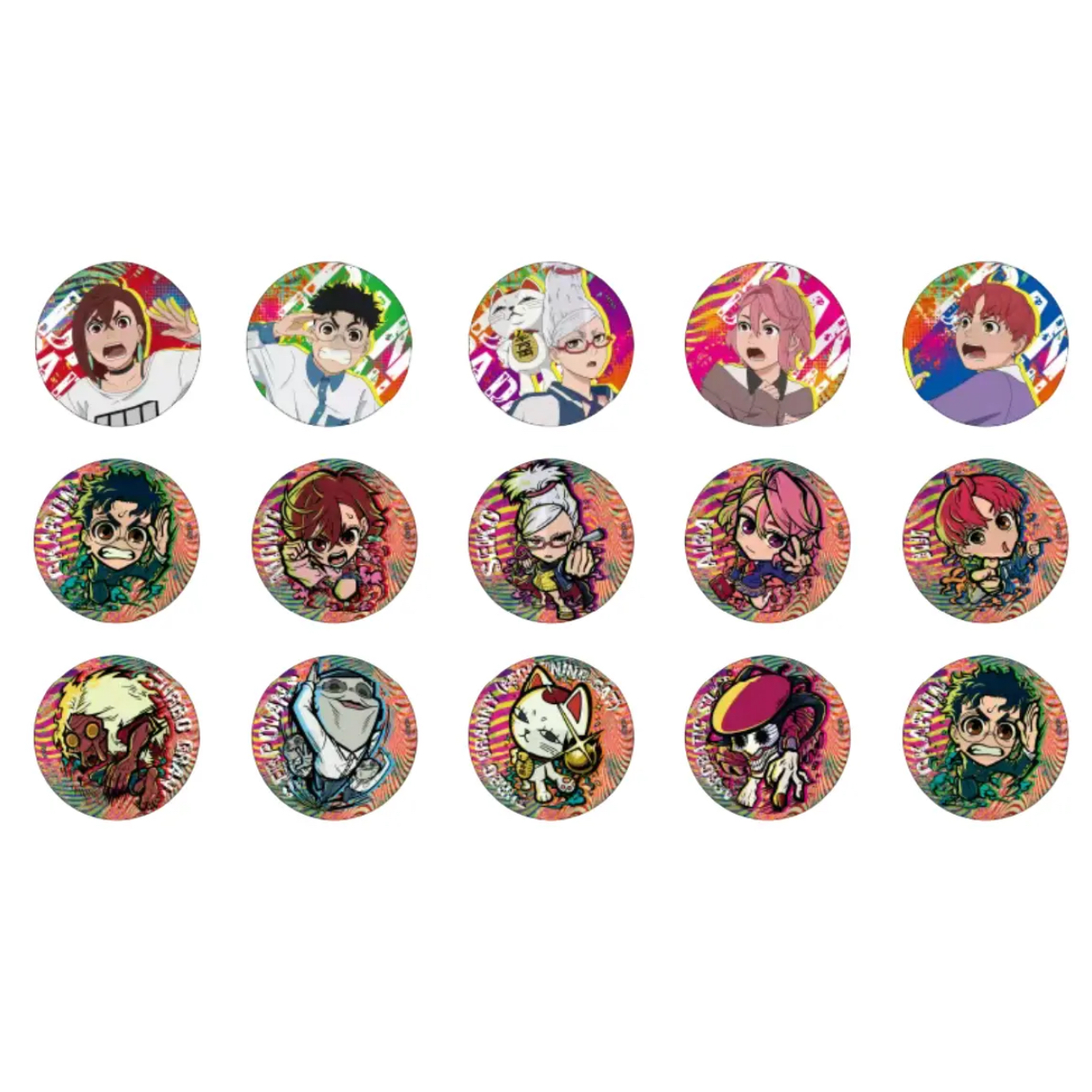 胆大党 JF2025 鬼屋吧唧 金属虹光 徽章盲盒 直播代拆