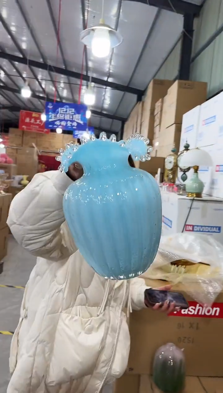 【闪购商品】玻璃于清花器R-早13