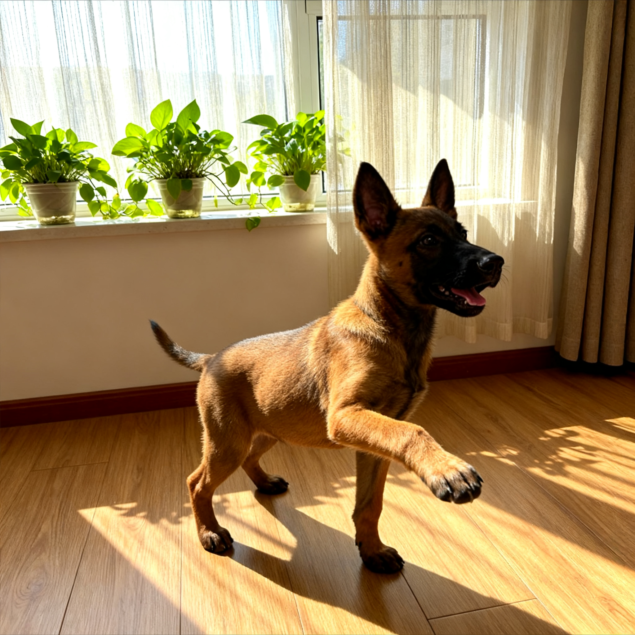 马犬幼犬短毛狗狗警犬真狗便宜猛犬狼狗黑红黄马看家狗活物高智商