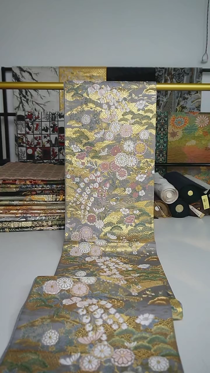 【闪购商品】织绣98 单面全通石花紫藤