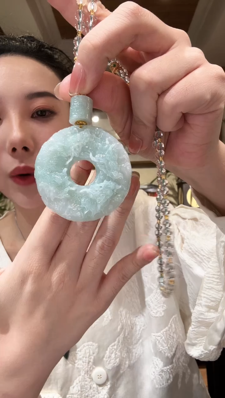 【闪购商品】翡翠颈饰未镶嵌国风