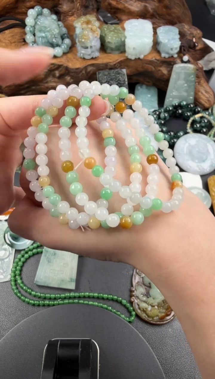 未镶嵌手串翡翠翡翠饰品（多样性发货一件）-360