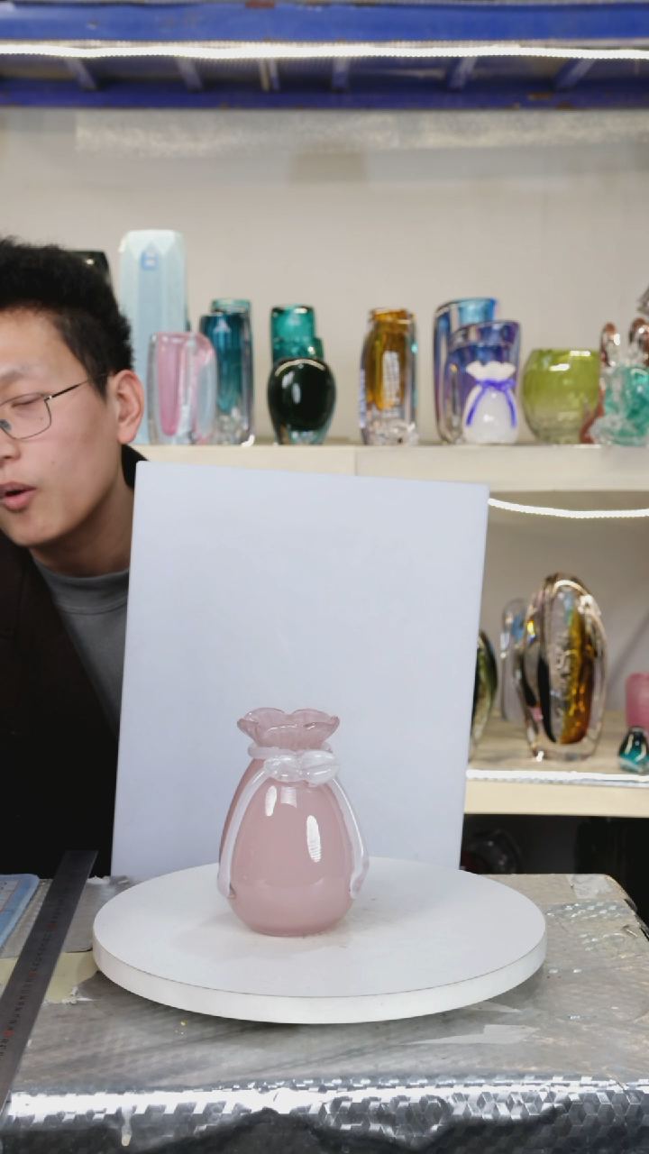 【闪购商品】琉璃高14精品琉璃正常手工痕迹