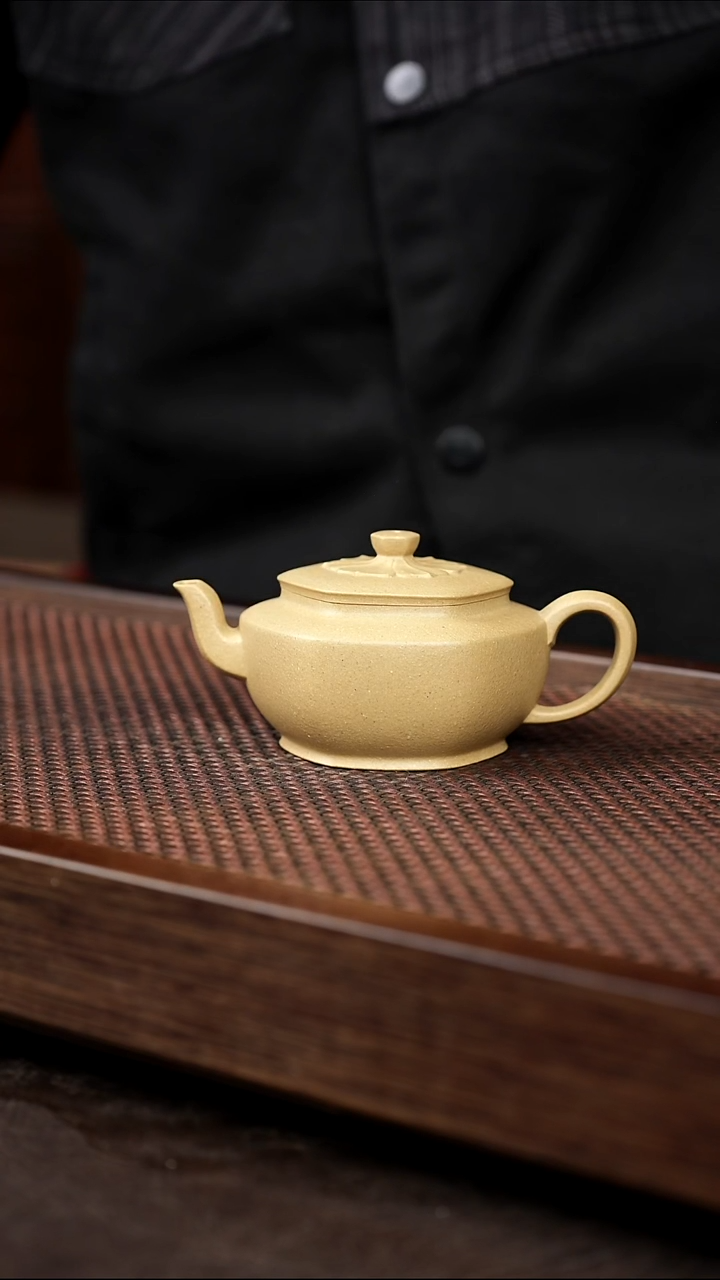 茶壶紫砂本绿莲普