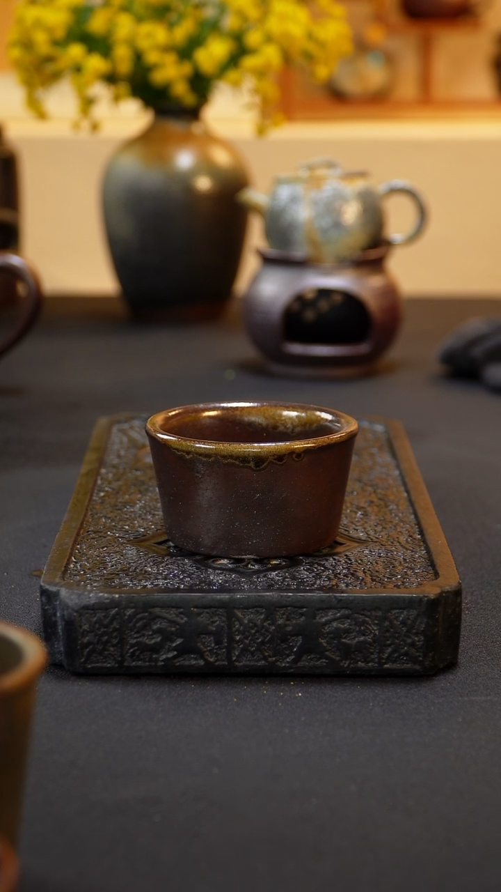 茶壶紫砂纯自然柴烧