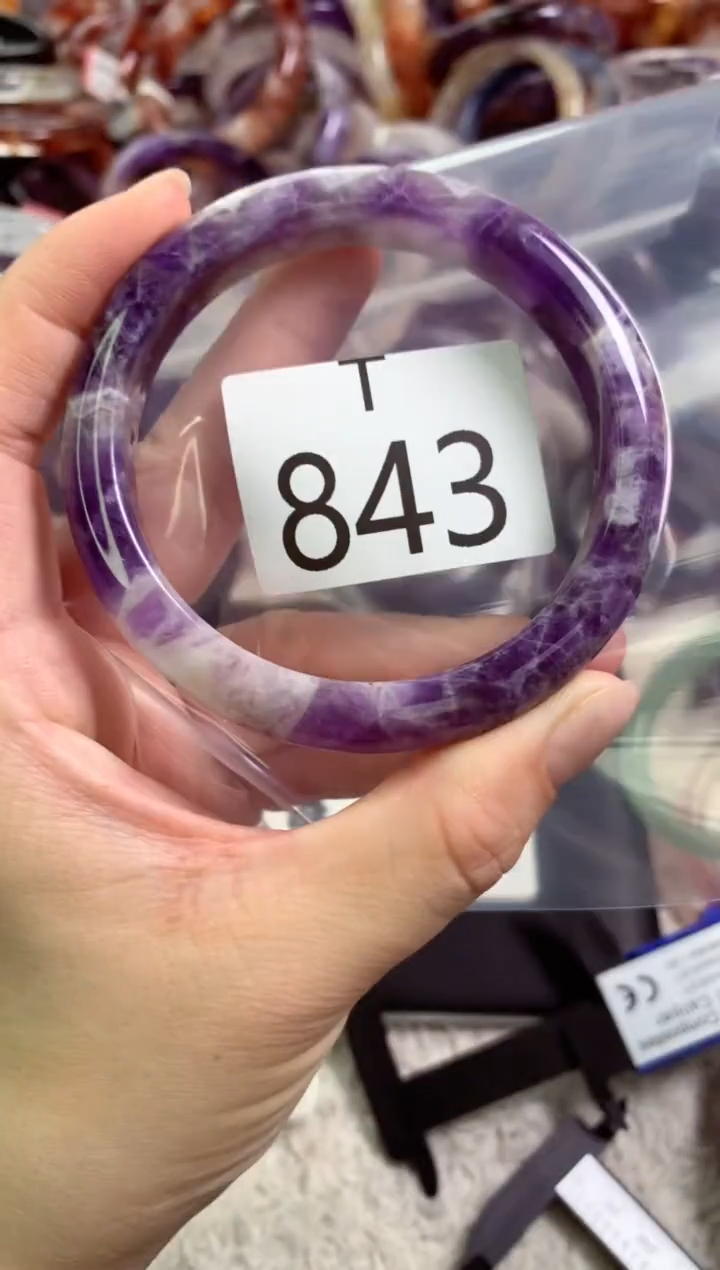 未镶嵌手镯水晶T843-59