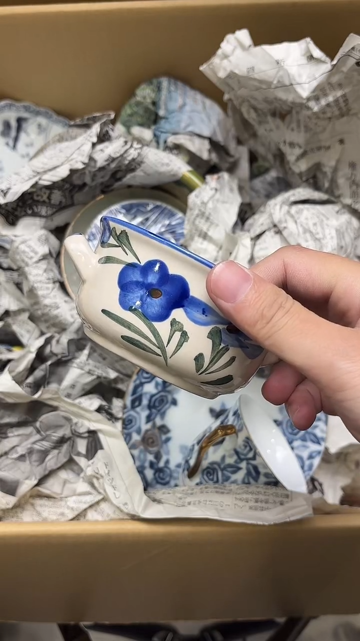 手工艺品琉璃浪**個双耳碗碗