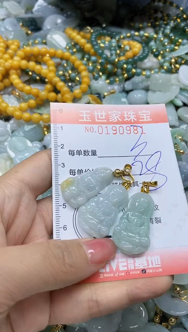 【闪购商品】翡翠颈饰未镶嵌闪购0190981