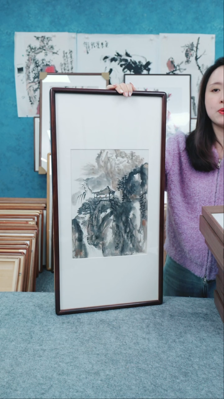 【闪购商品】国画33*66郑志超老师山水