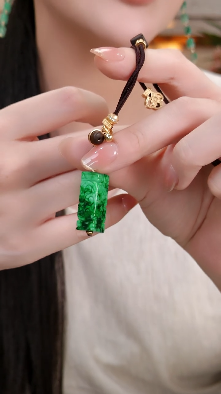 颈饰未镶嵌翡翠国风